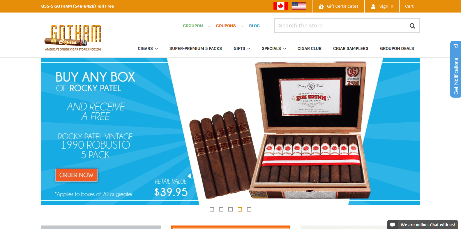 gotham cigars buy online cigars
