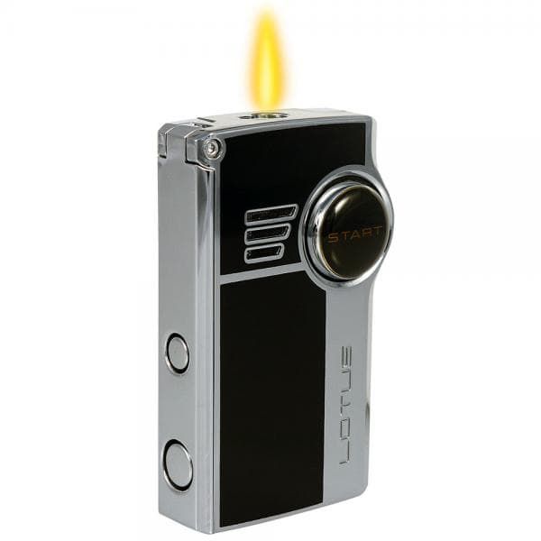Lotus cigar lighter double torch with punch