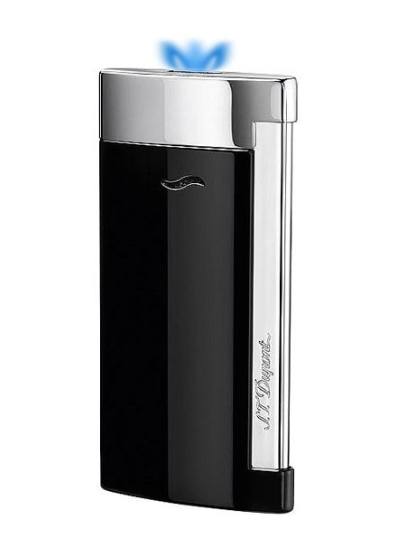 St Dupont luxury cigar lighter black and silver