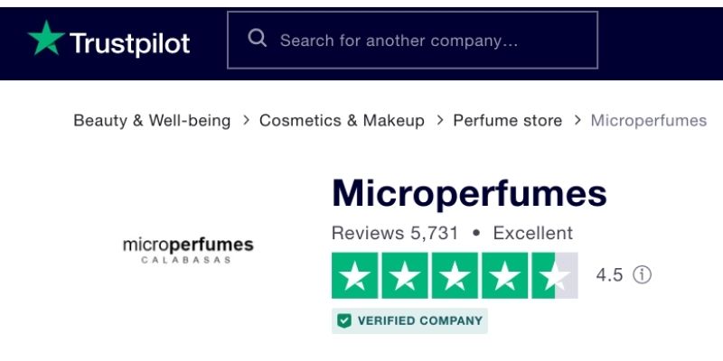 microperfumes trustpilot