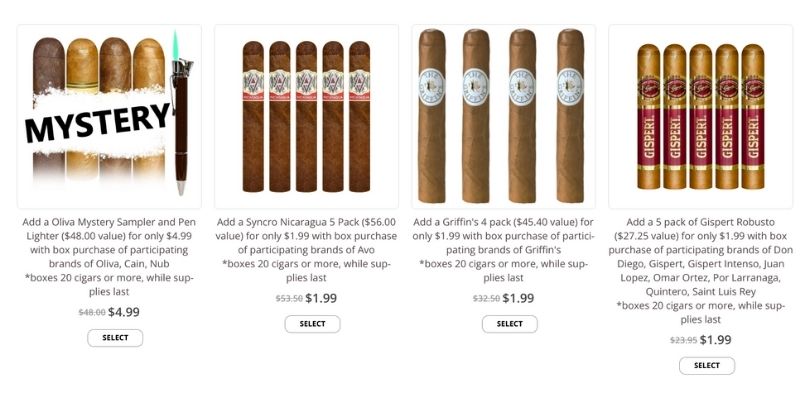 mikes cigars Freebies/ cheapies