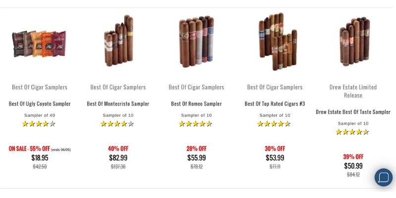 cigar samplers