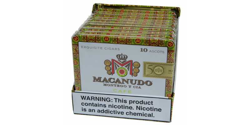 macanudo cigar tin