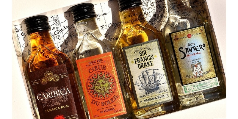various rum brands