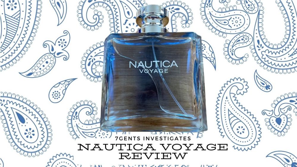 nautica voyage on a paisley background