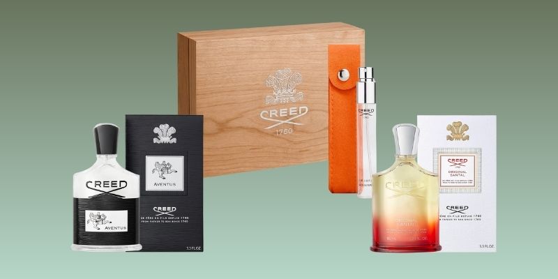 creed handcrafts its bottes and packaging