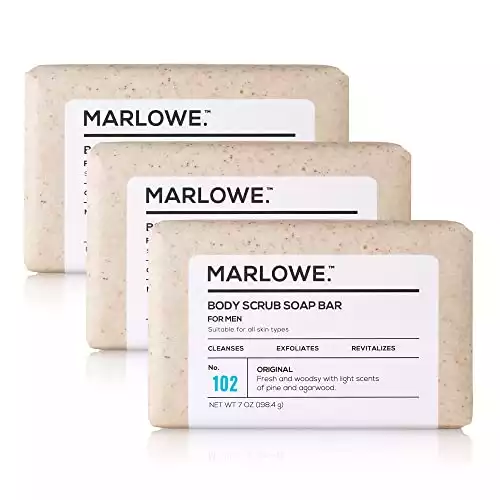 Marlowe. No. 102 Men's Body Scrub Soap