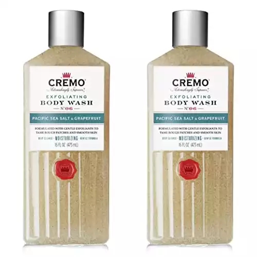 Cremo Exfoliating Pacific Sea Salt & Grapefruit Body Wash