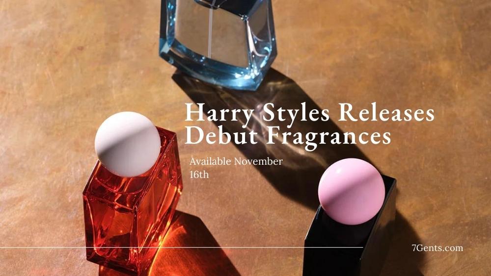 Harry styles releases debut fragrances