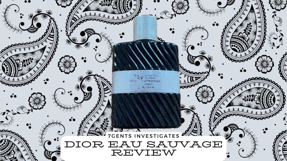 Dior Eau Sauvage Review