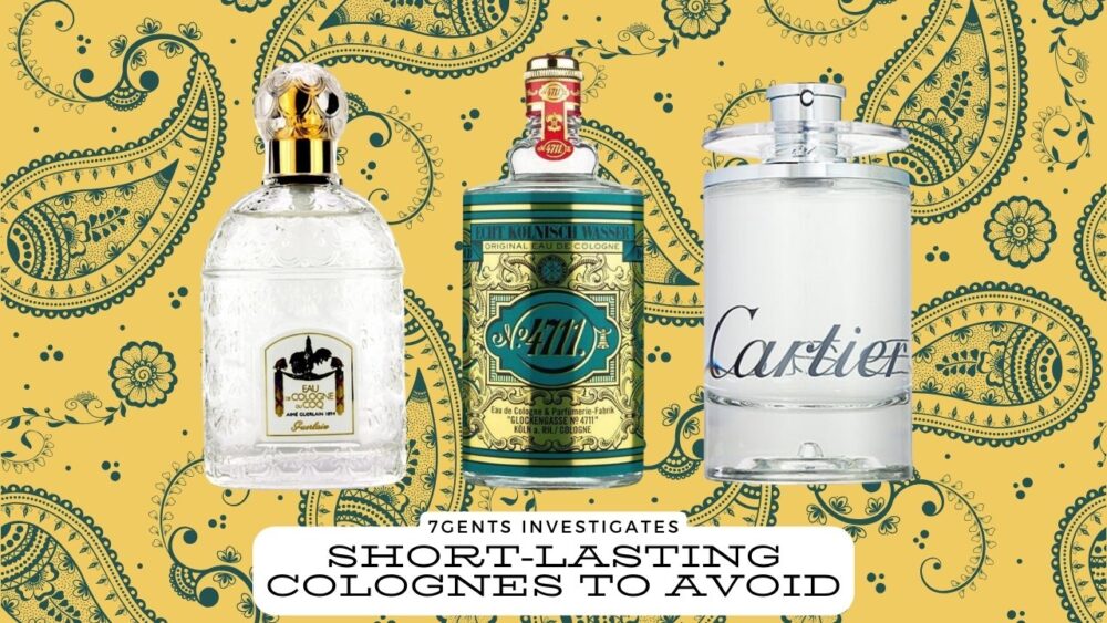 Short-Lasting Colognes To Avoid
